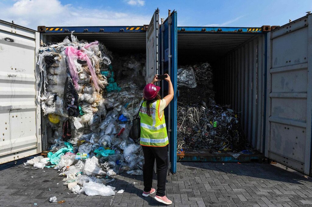 PCS Cargo Import Recycling goods